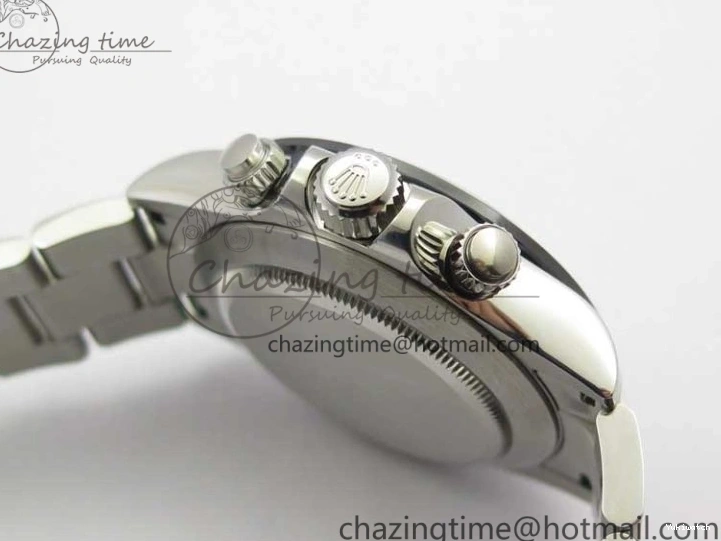 116500 Bracelet Noob Bezel Ceramic Edition Daytona A7750 White SS on 1:1 Dial Best 0520